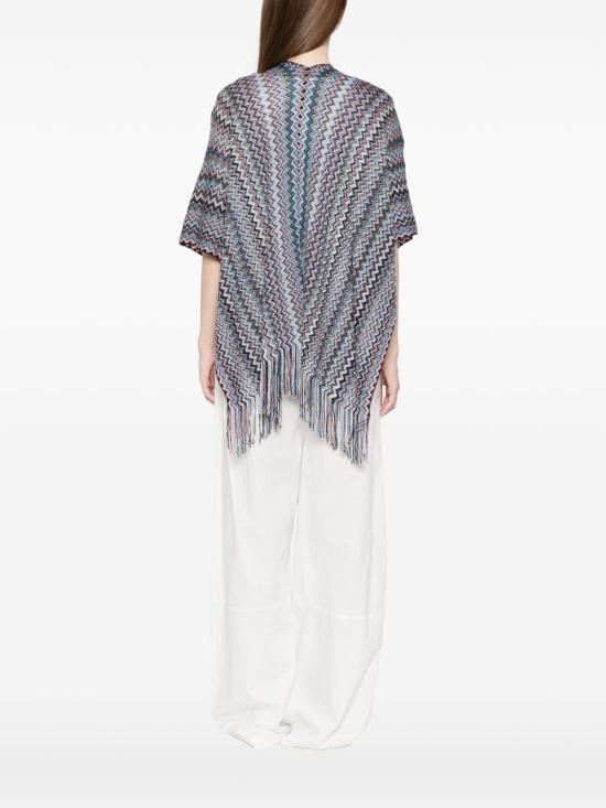 26SS 미소니 자켓 5P2SVMDA498 0003 Blue - MISSONI