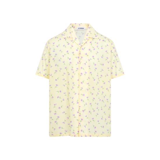 26SS 질샌더 긴팔 셔츠 J21DL0268 J45353 744 PASTEL YELLOW - JIL SANDER