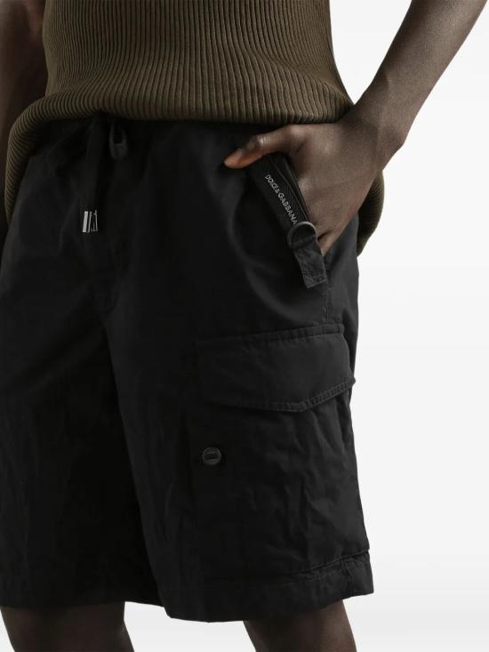 26SS 돌체앤가바나 숏팬츠 GP1C5T HUMS8 N0000 NERO - DOLCE & GABBANA