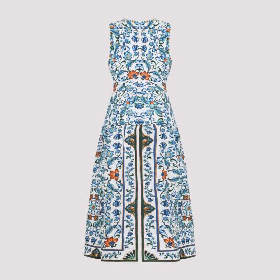 26SS 팜 리오 미디 원피스 349089 26038 FLORA TILE - FARM RIO