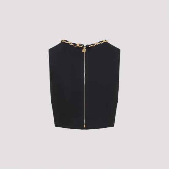 26SS 엘리자베타프랜치 탑 TO06062E2 110 NERO - ELISABETTA FRANCHI