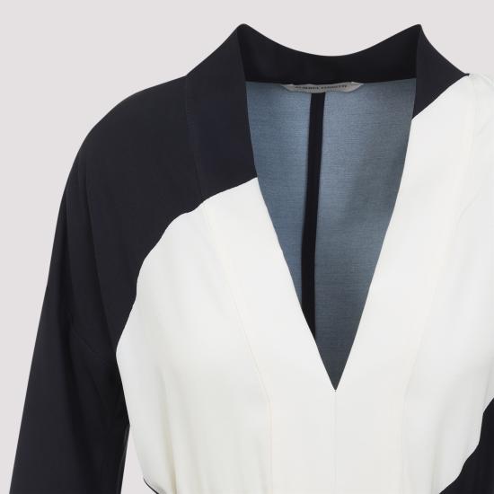 26SS 알베르타 페레티 미디 원피스 A04710151 1555 FANTASIA NERO - ALBERTA FERRETTI