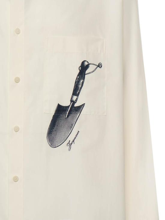 26SS 자크뮈스 셔츠 SHM00605AW006913GR Blue - JACQUEMUS