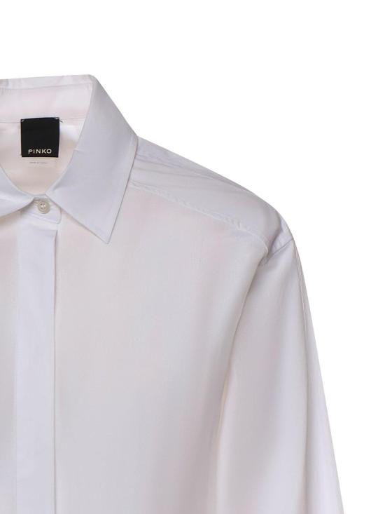 26SS 핑코 셔츠 105434A3DLZ04 White - PINKO