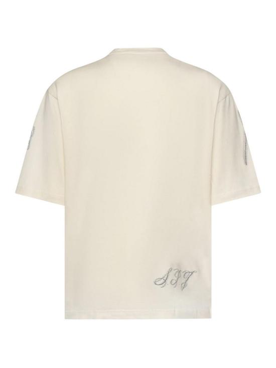 26SS 자크뮈스 반팔 티셔츠 TSM00625AJ002661NW White - JACQUEMUS
