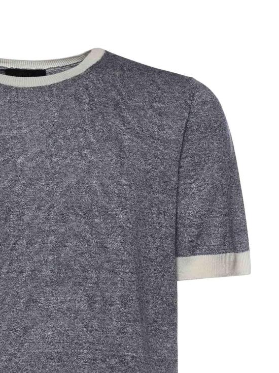 26SS 페이 반팔 티셔츠 NMMC1522420WYK11G2 Blue - FAY