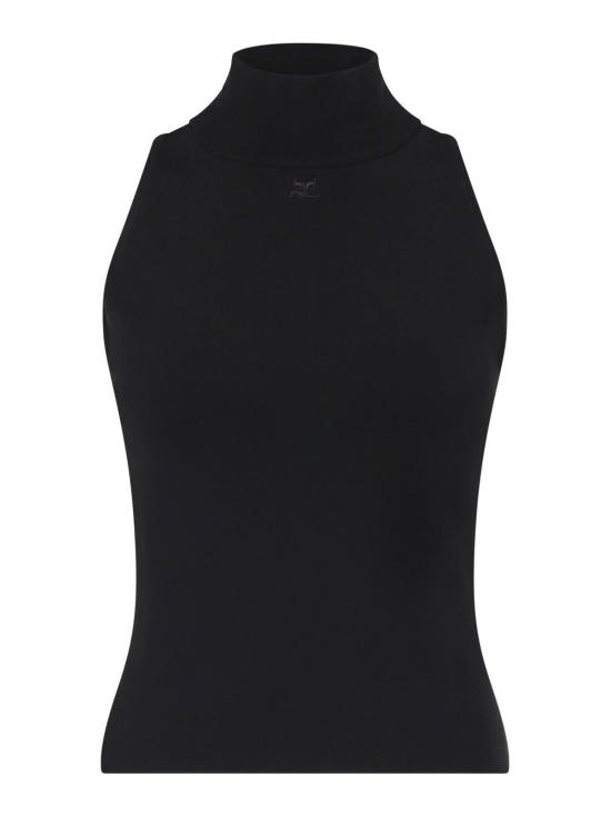 26SS 쿠레쥬 민소매 티셔츠 126MT0480FI00639999 Black