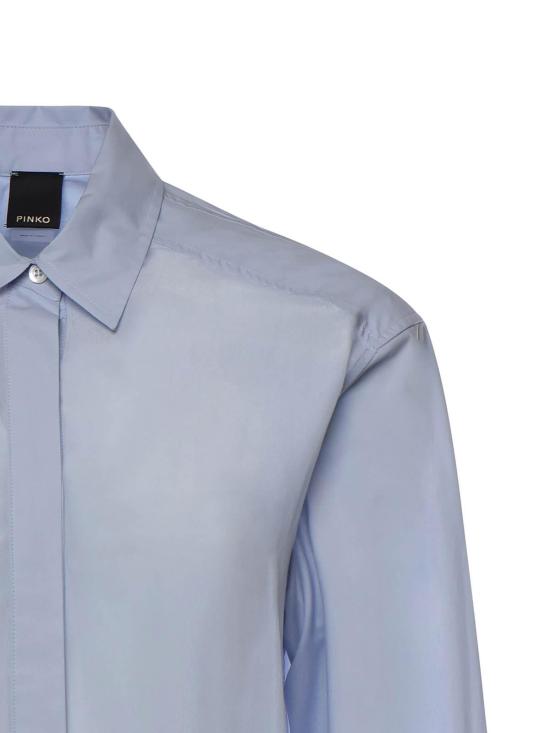 26SS 핑코 셔츠 105434A3DLG50 Blue - PINKO