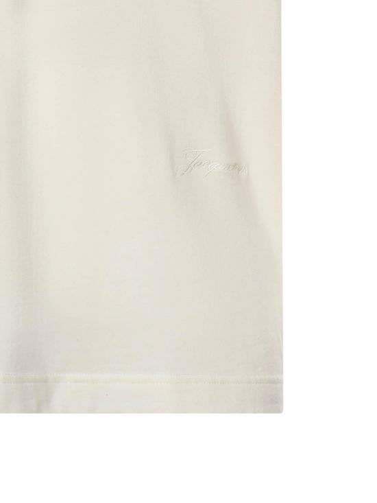 26SS 자크뮈스 반팔 티셔츠 TSM00595AJ002561NU White - JACQUEMUS