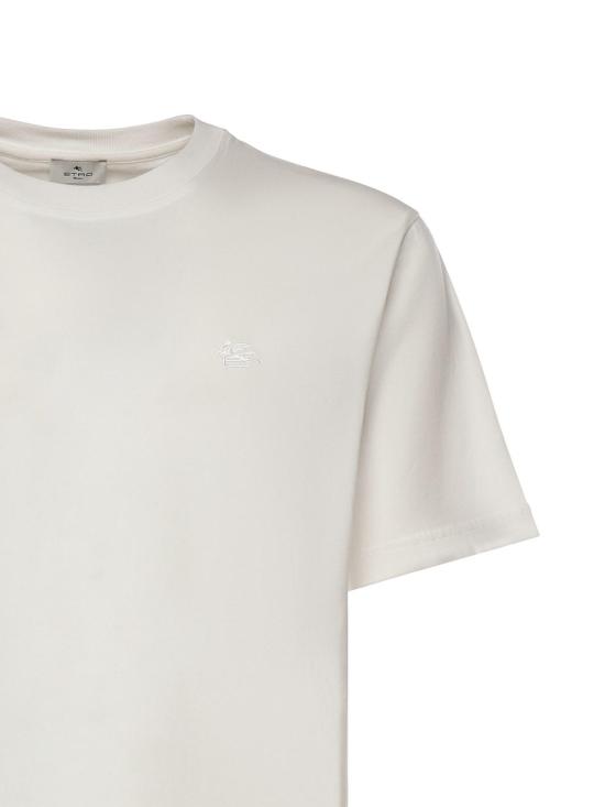 26SS 에트로 반팔 티셔츠 MRMA0002AV906M0121 White - ETRO