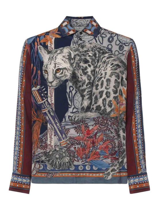 26SS 에트로 셔츠 MRIC0071AKF11X0880 Blue