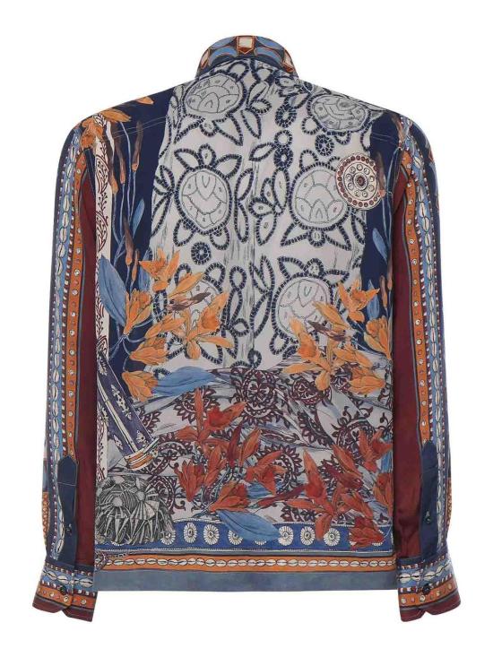 26SS 에트로 셔츠 MRIC0071AKF11X0880 Blue - ETRO