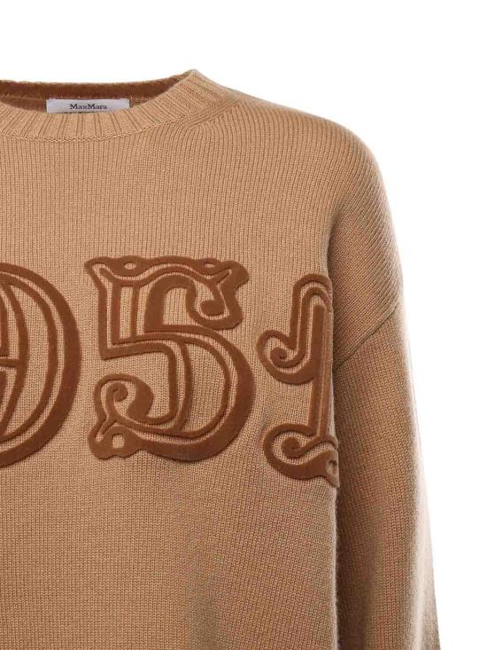 25FW 막스마라 FIDO 피도 울캐시미어 스웨터 252136621260004E15 Brown - MAX MARA