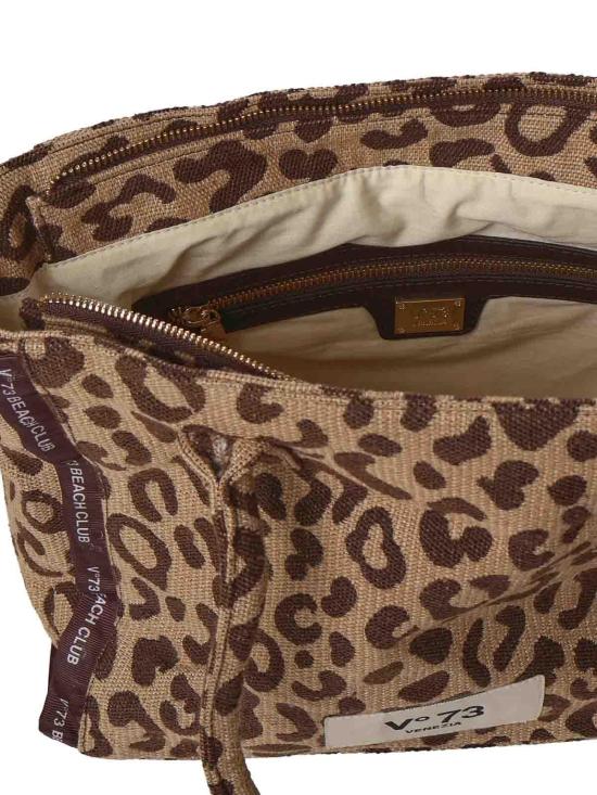 26SS 브이73 토트백 73BS9MV02MILENEBEIGEMORO Brown - V73