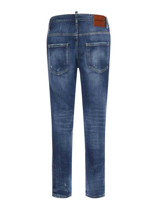 26SS 디스퀘어드2 스트레이트 팬츠 S74LB1927S30872470 Blue - DSQUARED2