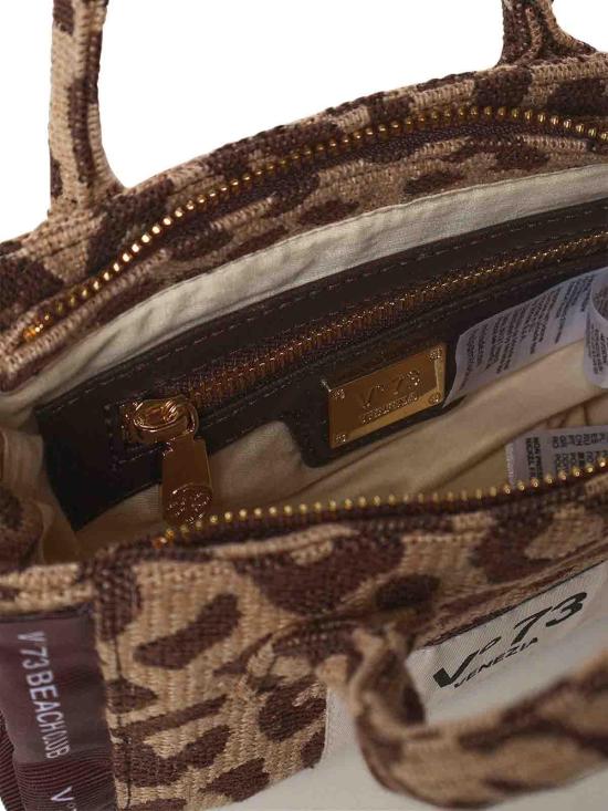 26SS 브이73 토트백 73BS9MV03MILENEBEIGEMORO Brown - V73