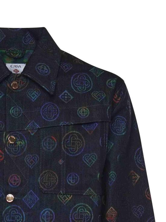 26SS 카사블랑카 데님 팬츠 MSP26JK44601 Blue - CASABLANCA