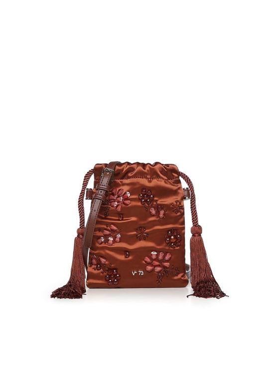 26SS 브이73 클러치/파우치 73BS9MZ04KAYLACIOCCOLATO Brown