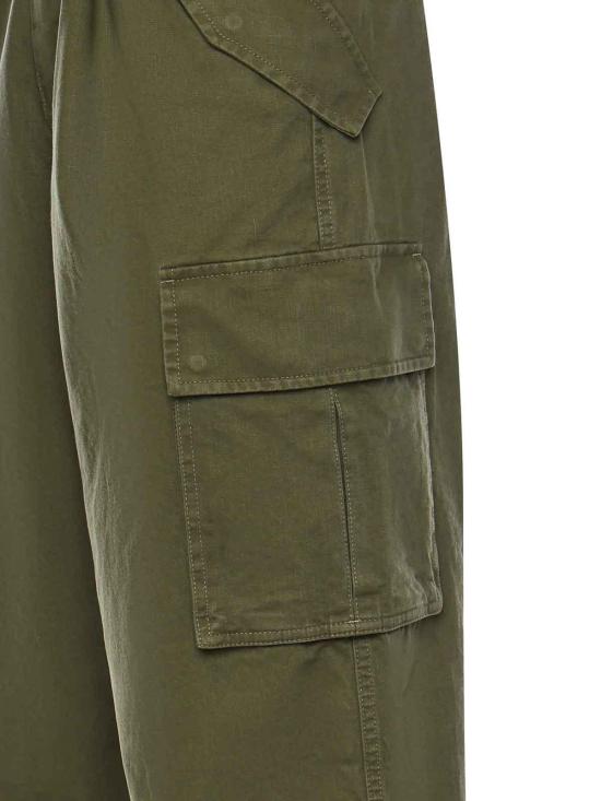 26SS 버버리 코튼 카고 트라우저 8116438 Green - BURBERRY