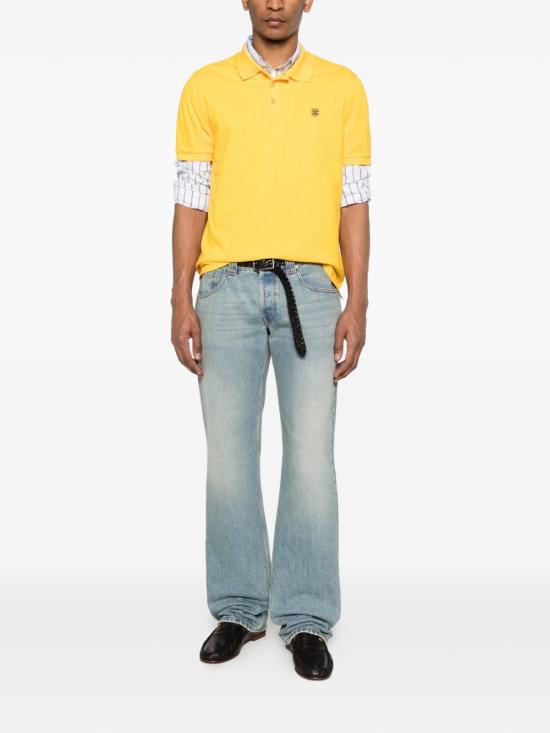 26SS 셀린느 폴로 티셔츠 RX0LF2L55 GKS5 Yellow - CELINE