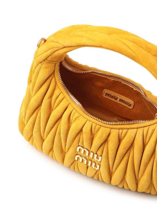 26SS 미우미우 토트백 5BC125AB7OF0R55 Brown - MIU MIU