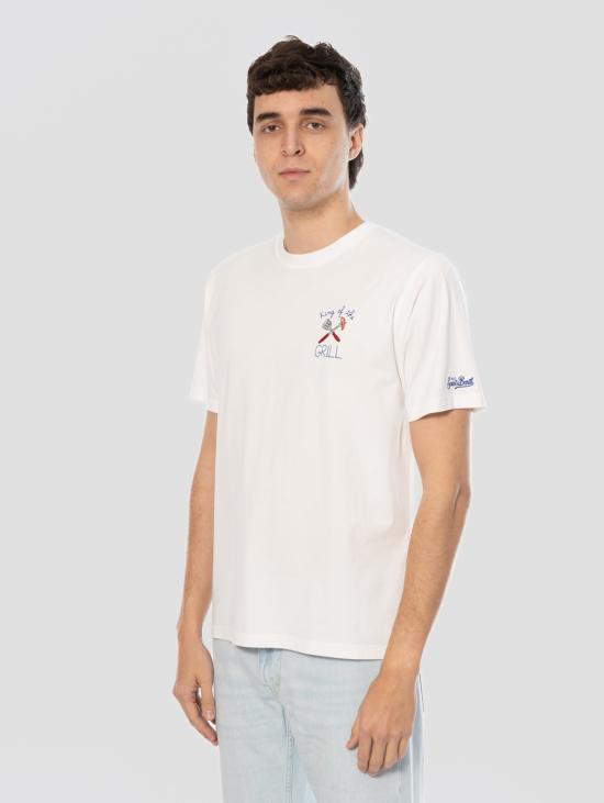 26SS 세인트바쓰 반팔 티셔츠 POT0001 04334Lportofino - MC2 SAINT BARTH