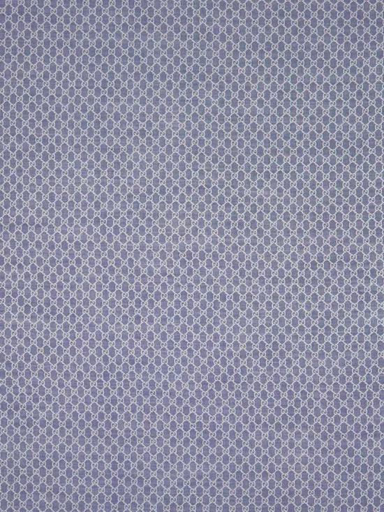 26SS 구찌 머플러/스카프 8555393GA489068 WHITE BLUE DOM - GUCCI