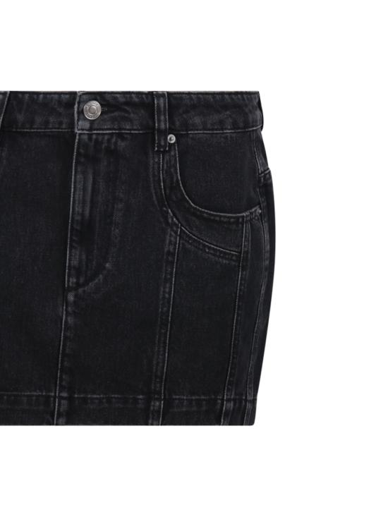 26SS 이자벨마랑에뚜왈 숏 스커트 U0448FA D1H02E 02FK FADED BLACK - ISABEL MARANT ETOILE