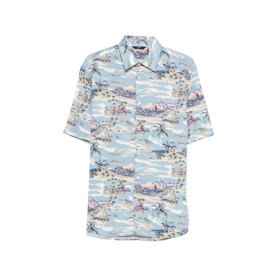 26SS 세븐포올맨카인드 셔츠 7M8N0G56 REGULAR 3HT BLUE NEUTRALS