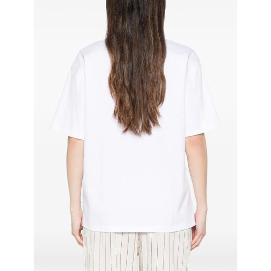 26SS 가니 탑 A1050188 151 WHITE BLUE - GANNI