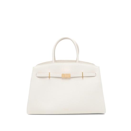 26SS 드멜리어 The Midi Hudson 미디 허드슨 토트백 D111 THE MIDI H CHALK NEUTRALS