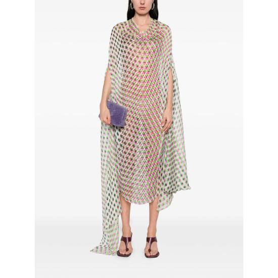 26SS 드리스 반 노튼 미디 원피스 3094 011011 005 WHITE - DRIES VAN NOTEN