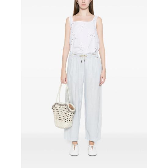 26SS 에르노 민소매 티셔츠 13322RIC BL000055D 1000 WHITE - HERNO