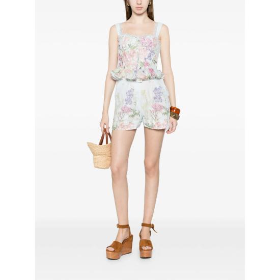 26SS 차로루이즈 민소매 티셔츠 266101 BLUE BLUE PINK - CHARORUIZ