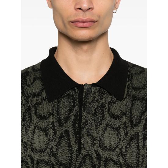 26SS 칼하트 폴로 티셔츠 I036170 3QLXX GREEN BLACK - CARHARTT