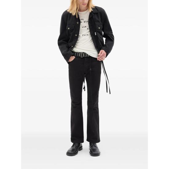 26SS 앤 드뮐미스터 데님 팬츠 B0011713 FA443 099 BLACK - ANN DEMEULEMEESTER