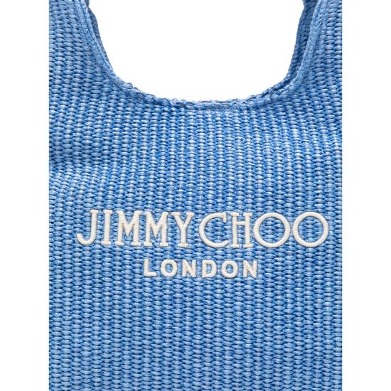 26SS 지미추 숄더백 BEACH DMND HOBO M JYN OCBLU BLUE - JIMMY CHOO