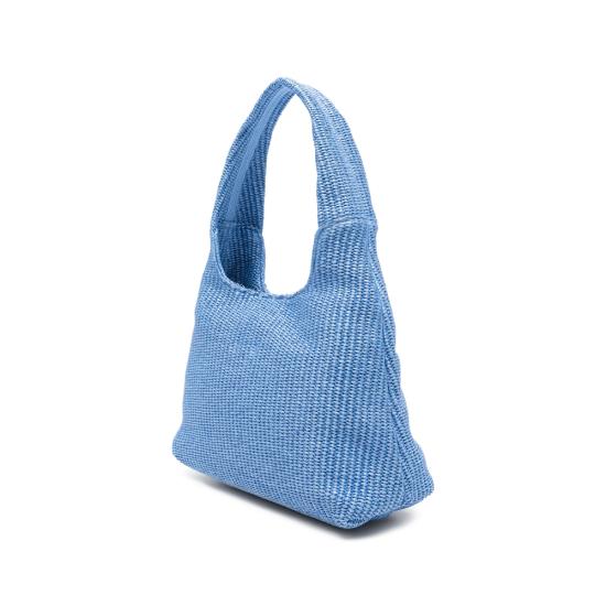 26SS 지미추 숄더백 BEACH DMND HOBO M JYN OCBLU BLUE - JIMMY CHOO