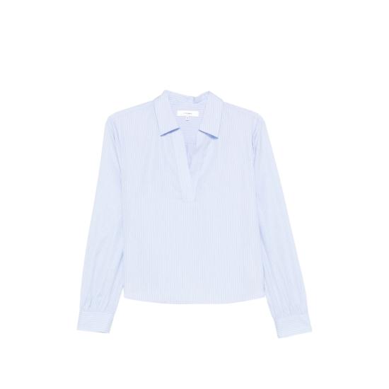 26SS 프레임 블라우스 WS26WBL004 VBML BLUE WHITE