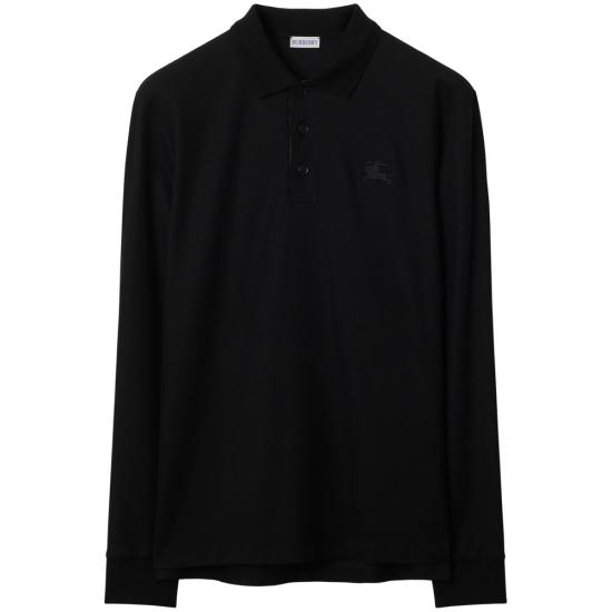 25FW 버버리 폴로 티셔츠 8098800 EDDIE EKD A1189 BLACK