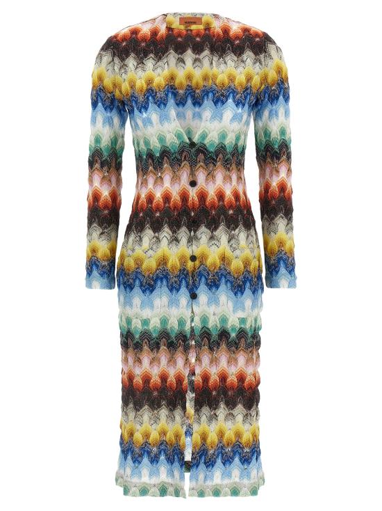 26SS 미소니 가디건 DS26SM0SBR015JSMSNV Multicolor