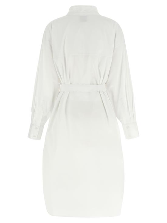 26SS 누드 미디 원피스 1103E2639001 White - NUDE