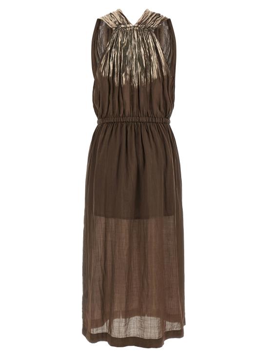 26SS 누드 롱 원피스 1103E2642708 Brown - NUDE