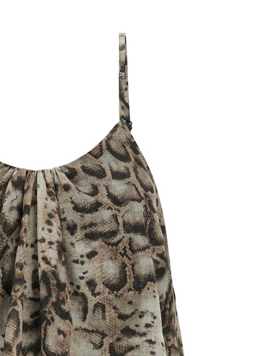 26SS 핑코 탑 106868A3APCZ9 Gray - PINKO