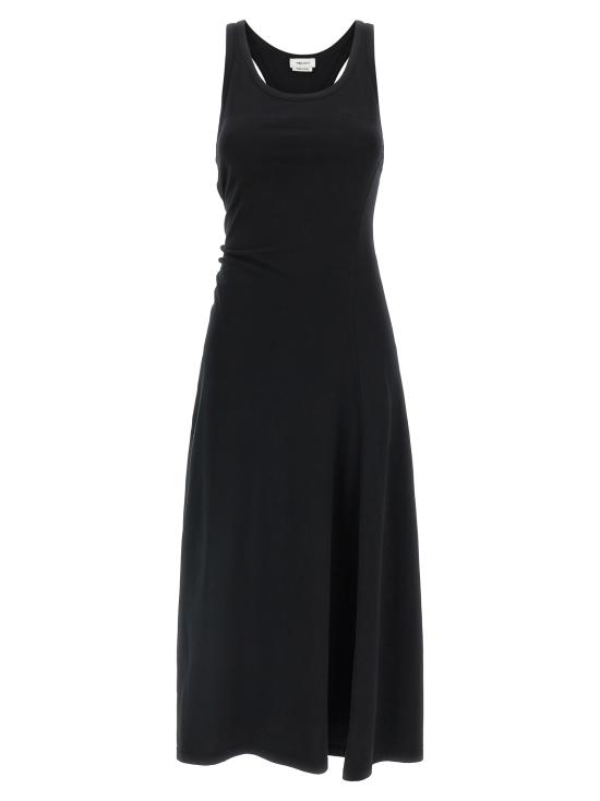 26SS 알렉산더 맥퀸 롱 원피스 863591QLAEZ1000 Black