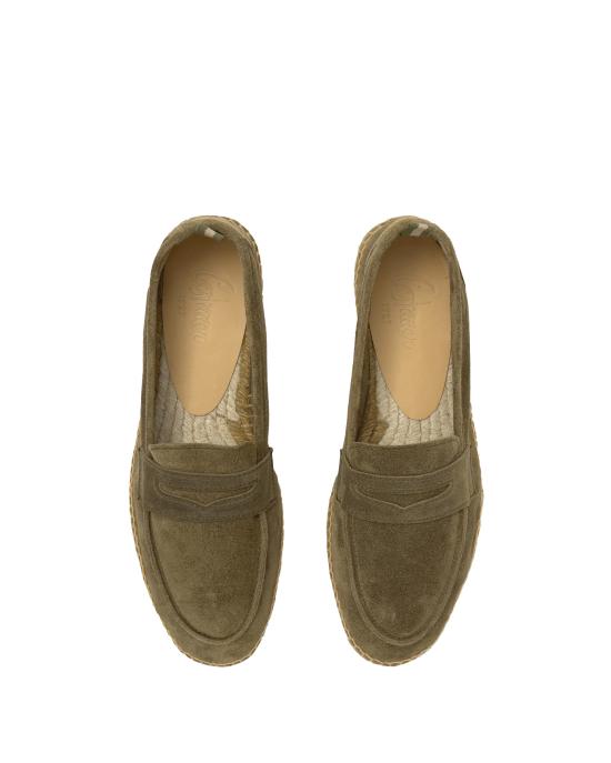 26SS 까스따네르 로퍼 023417 402 Verde - CASTANER