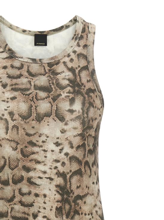 26SS 핑코 롱 원피스 106993A3DPCZ9 Beige - PINKO