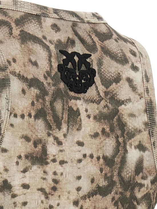 26SS 핑코 롱 원피스 106993A3DPCZ9 Beige - PINKO