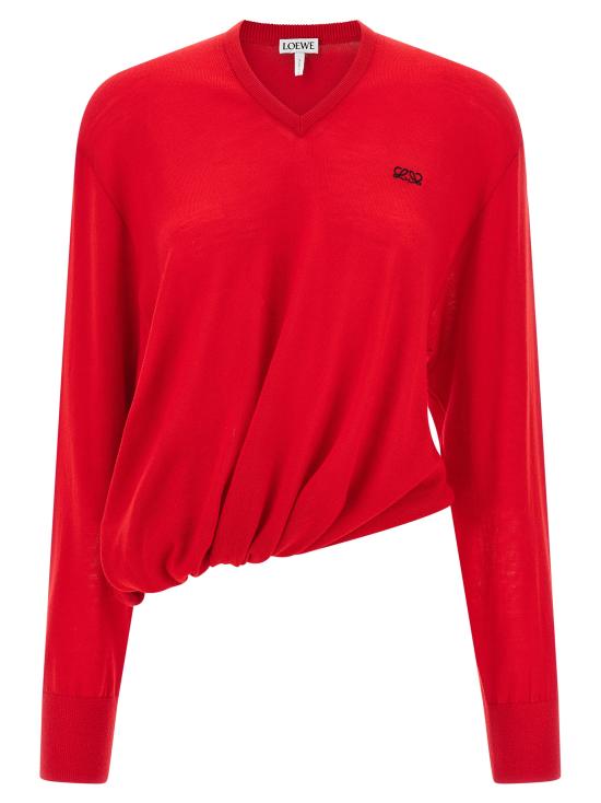 26SS 로에베 가디건 S540Y14KHD7100 Red