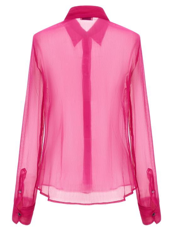 26SS 드리스 반 노튼 블라우스 2610107663040304 Fuchsia - DRIES VAN NOTEN